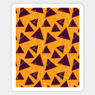 Triangle Seamless Pattern 011#001 Sticker